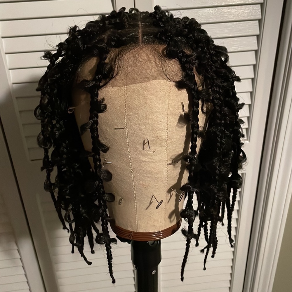 New butterfly braided wig